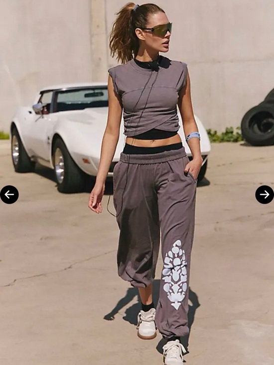 FP Movement by Free People Pants - The Hot Shot Logo Crossover Set from FP EUC